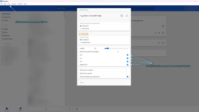 Password Generator - Bitwarden