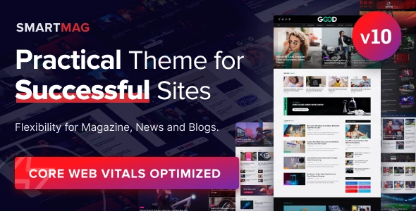 Memilih Tema Website Berita WordPress Terbaik SmartMag